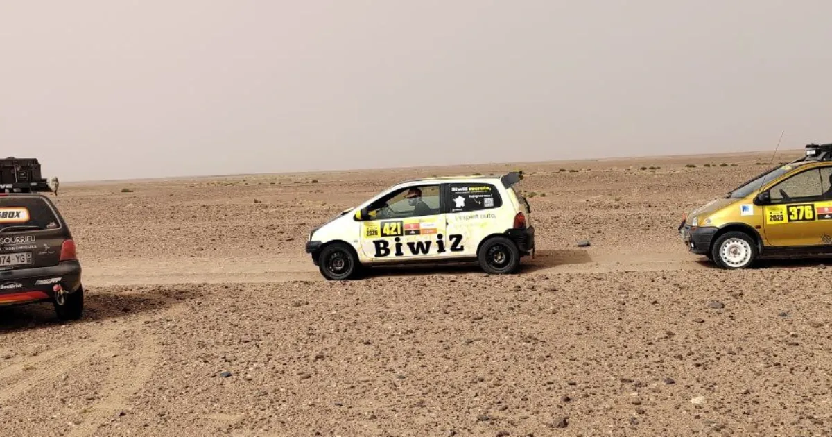 Twing Raid 2026 : l'équipe 421 au bout des 4 000 km, avec tout le réseau Biwiz derrière