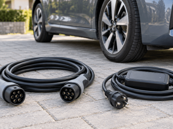 Câbles de recharge voiture électrique d’occasion à vérifier avant achat
