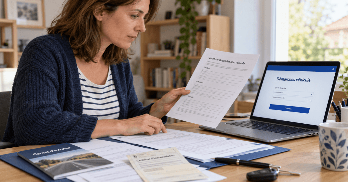 Que faire des papiers après avoir vendu sa voiture ?