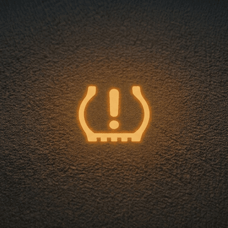 Voyant orange pression des pneus (TPMS)